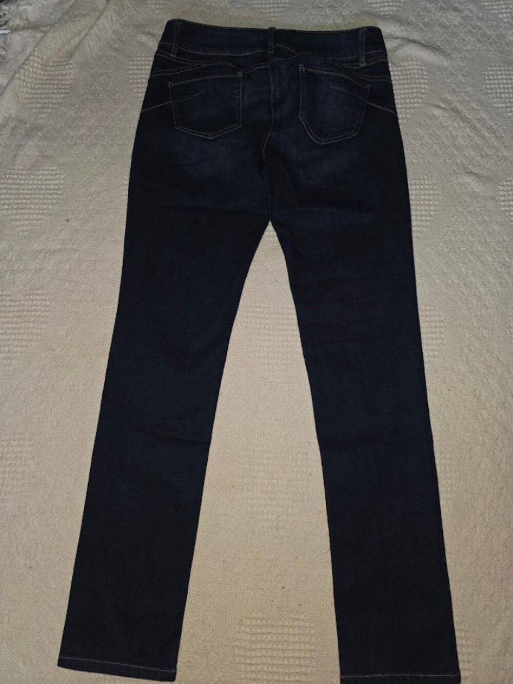 NY&C Curve Creator Skinny Jeans – Dark Wash – Size 8 - Picture 6 of 6